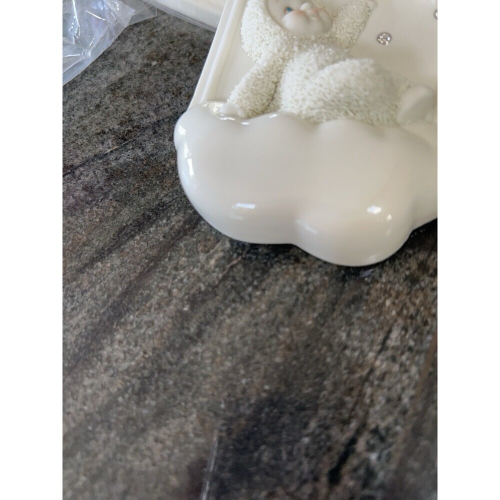 Department 56 , 2 Snow baby Ornaments New , With Hangers, Can Personalize - Picture 4 of 5